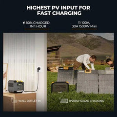 BougeRV ROVER2000 Semi-Solid State Portable Power Station 2008Wh - Green Vista Living