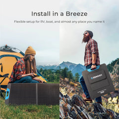 Renogy E.FLEX 100W Portable Solar Panel - Green Vista Living