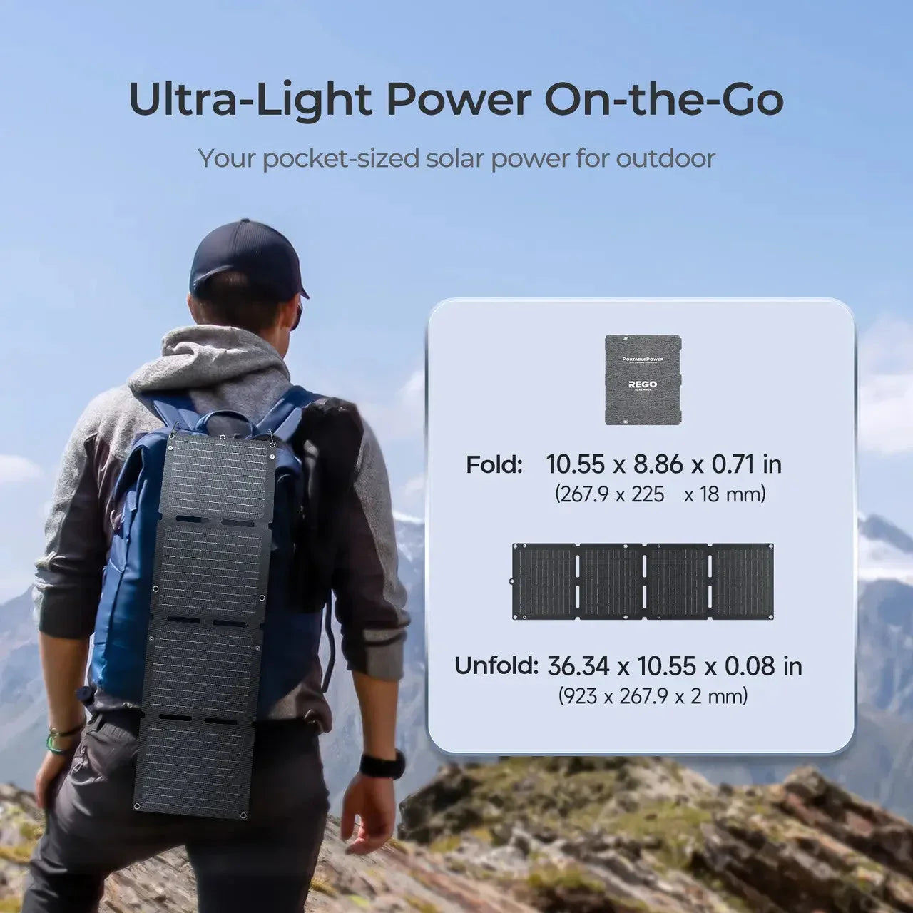 Renogy E.FLEX-SE 30W PRO Portable Solar Panel - Green Vista Living