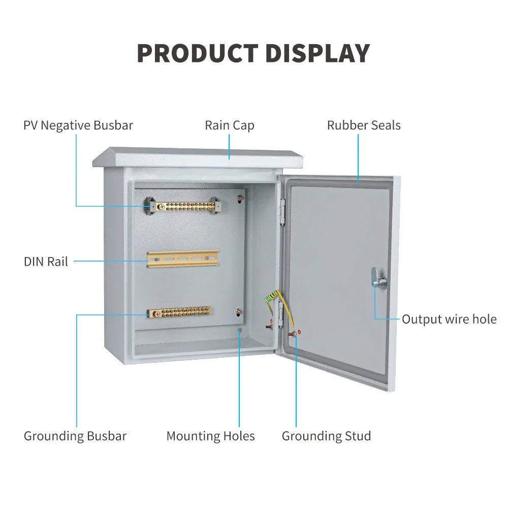 Renogy 5 Strings Solar Combiner Box - Green Vista Living