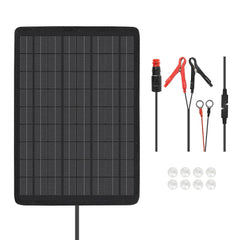 Renogy 10W Solar Battery Trickle Charger Maintainer