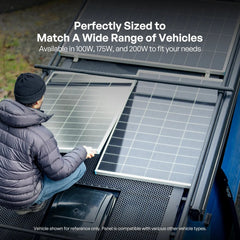 N-Type 16BB 200W 175W 100W Rigid Solar Panel