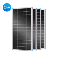 N-Type 16BB 200W 175W 100W Rigid Solar Panel