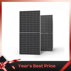 N-Type Bifacial 2PCS 590W Monocrystalline Solar Panel