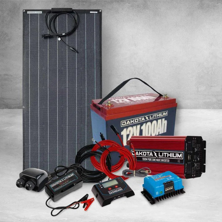 Dakota Lithium 12V 100AH Off-Grid Power System - Green Vista Living
