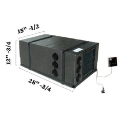 Pioneer® 10,000 BTU 115V Under-Bench RV Inverter Packaged Heat Pump Air Conditioner - Green Vista Living