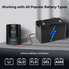 Renogy Rover Li 30 Amp MPPT Solar Charge Controller w/ Renogy ONE Core - Green Vista Living