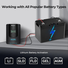 Renogy Rover Li 30/40/60/100 Amp MPPT Solar Charge Controller with Renogy ONE Core - Green Vista Living