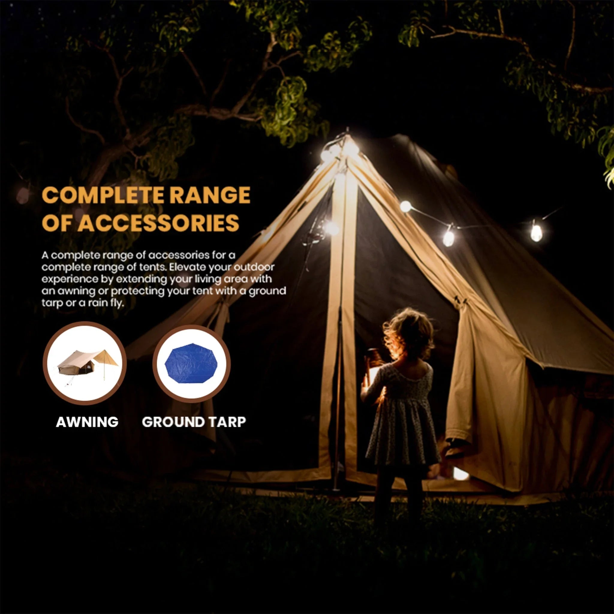 Regatta Bell Tent - Green Vista Living