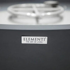 Elementi Plus Rose Bowl 48" Round Concrete Fire Bowl OFG420 - Green Vista Living
