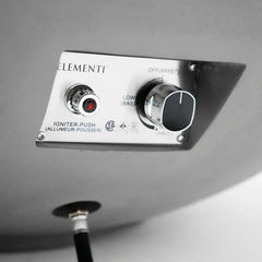 Elementi Plus Rose Bowl 48" Round Concrete Fire Bowl OFG420 - Green Vista Living