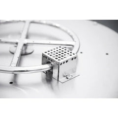 Elementi Plus Rose Bowl 48" Round Concrete Fire Bowl OFG420 - Green Vista Living