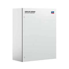 SMA wall-mounted automatic backup unit gray enclosure for solar battery storage