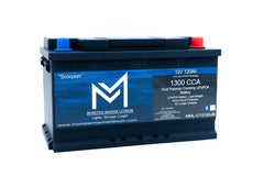 1300CCA 120Ah Dual Purpose Bluetooth Cranking Lithium "Scorpion" - Bluetooth - MML-13C120B - Green Vista Living