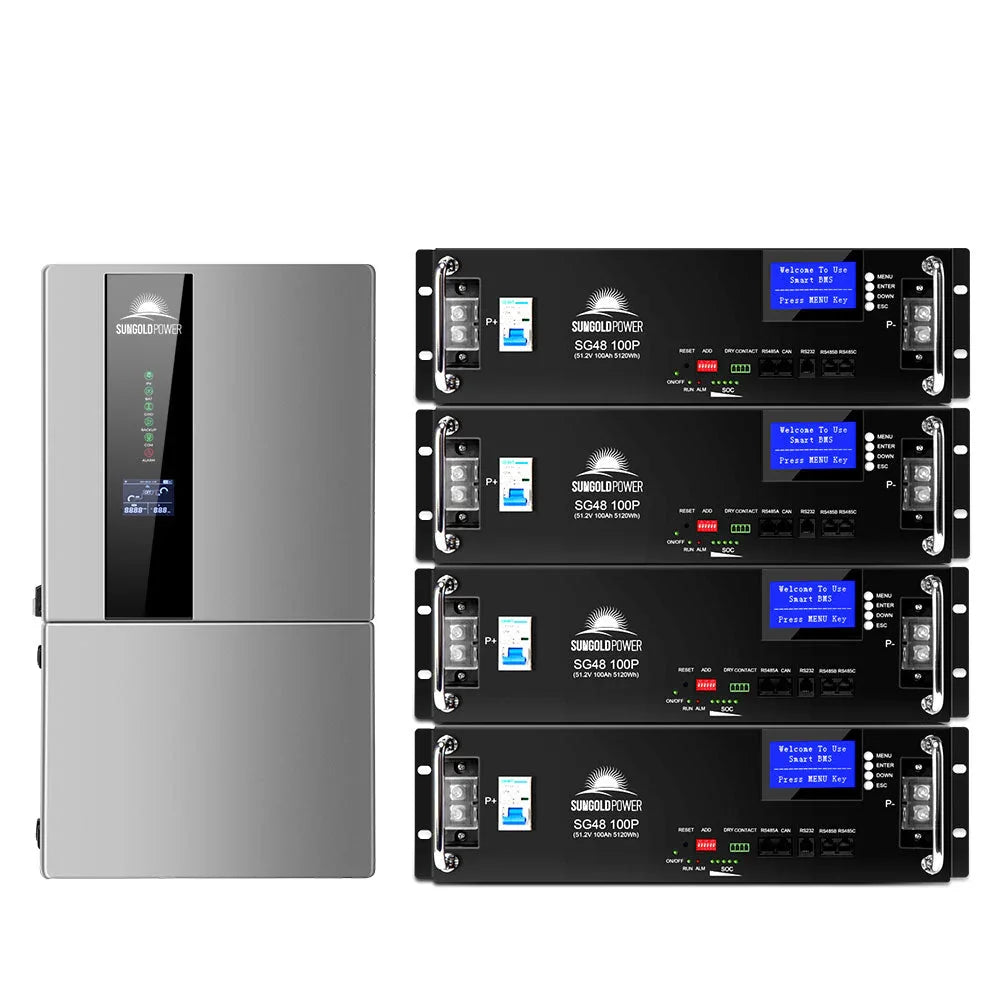 Sungold Power 11.4KW Hybrid Inverter 48V Split Phase SGN11.4KHB-48 - Green Vista Living