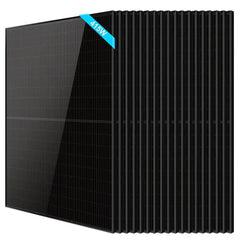 Sungold Power 415W Bifacial PERC Solar Panel | SGP-415-BBS UL61730 CEC Listed - Green Vista Living