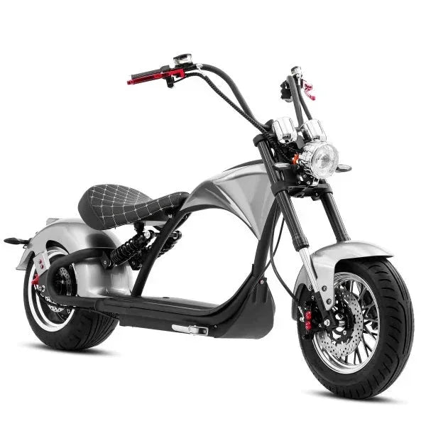 LinksEride M1P Citycoco 2000W 60V 30Ah Full Suspension Fat Tire Lithium Electric Scooter - Green Vista Living