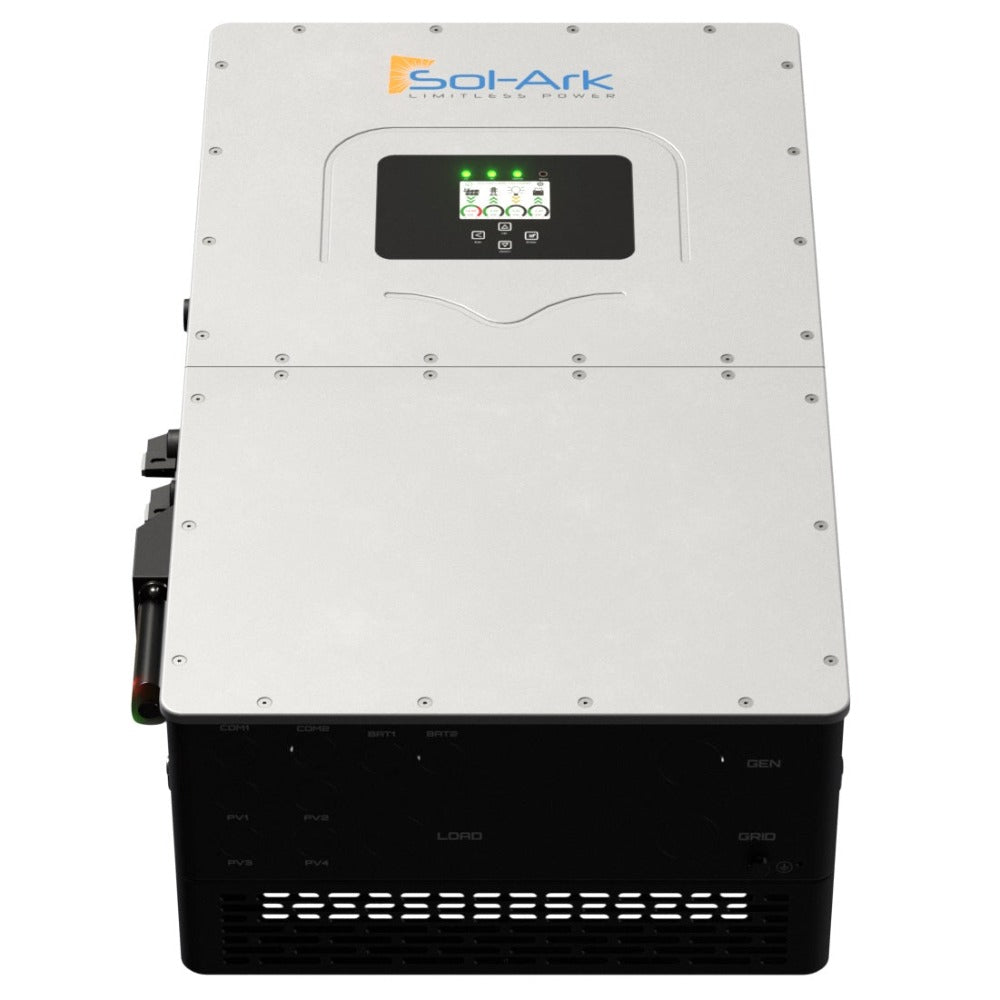 Sol-Ark 30K 3-Phase Hybrid Solar Inverter | 30K-3P-208V | 10 Year Warranty - Green Vista Living