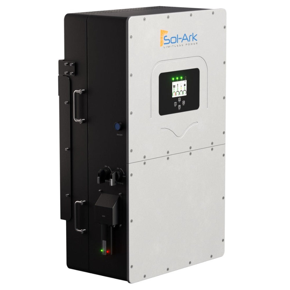 Sol-Ark 30K 3-Phase Hybrid Solar Inverter | 30K-3P-208V | 10 Year Warranty - Green Vista Living