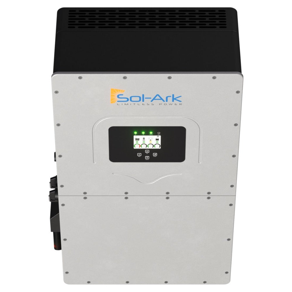 Sol-Ark 30K 3-Phase Hybrid Solar Inverter | 30K-3P-208V | 10 Year Warranty - Green Vista Living