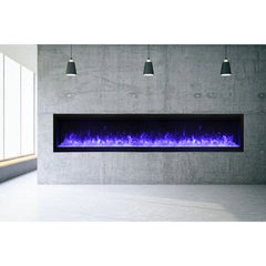 Amantii Symmetry SYM-100-XT Built in Smart Extra Tall Outdoor Electric Fireplace - Green Vista Living