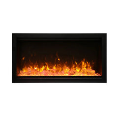 Amantii Symmetry SYM-60-XT Built in Smart Extra Tall Outdoor Electric Fireplace - Green Vista Living