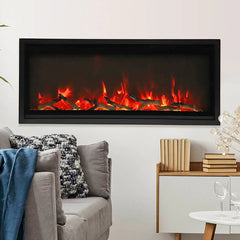 Amantii Symmetry 50" Extra Slim Smart Electric Fireplace - Green Vista Living