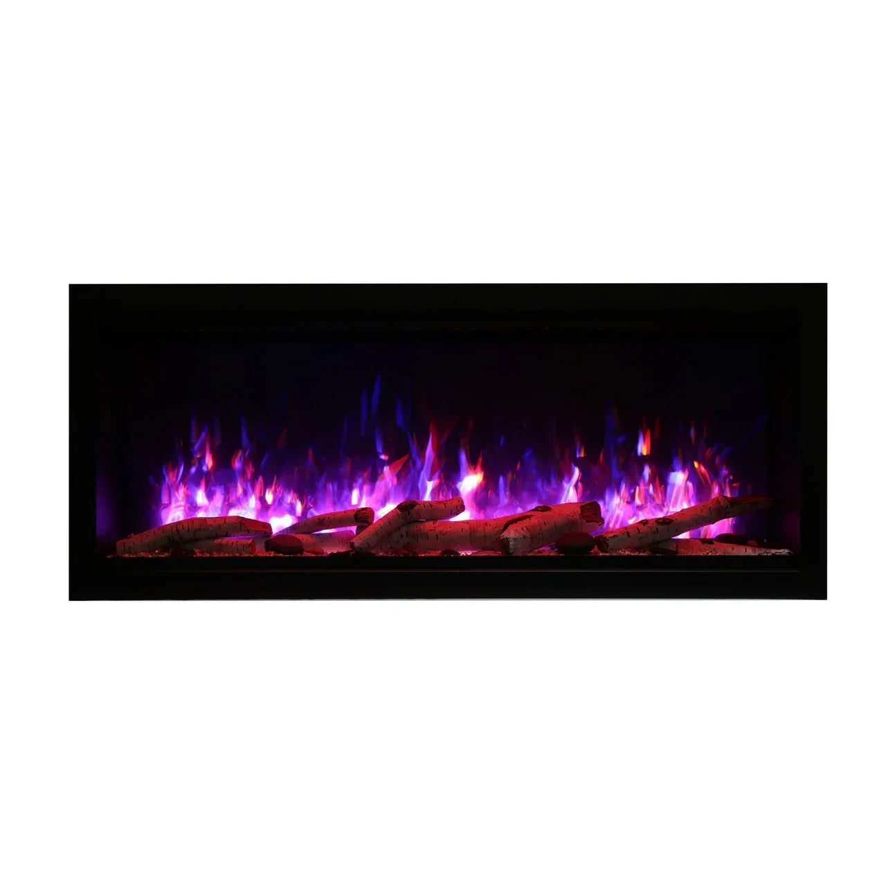 Amantii Symmetry SYM-60-XT Built in Smart Extra Tall Outdoor Electric Fireplace - Green Vista Living