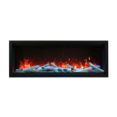 Amantii Symmetry SYM-60-XT Built in Smart Extra Tall Outdoor Electric Fireplace - Green Vista Living