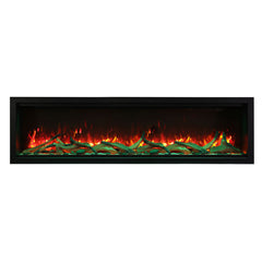 Amantii Symmetry SYM-74-XT Built in Smart Extra Tall Outdoor Electric Fireplace