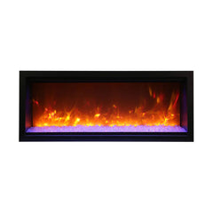 Amantii Symmetry SYM-60-XT Built in Smart Extra Tall Outdoor Electric Fireplace - Green Vista Living