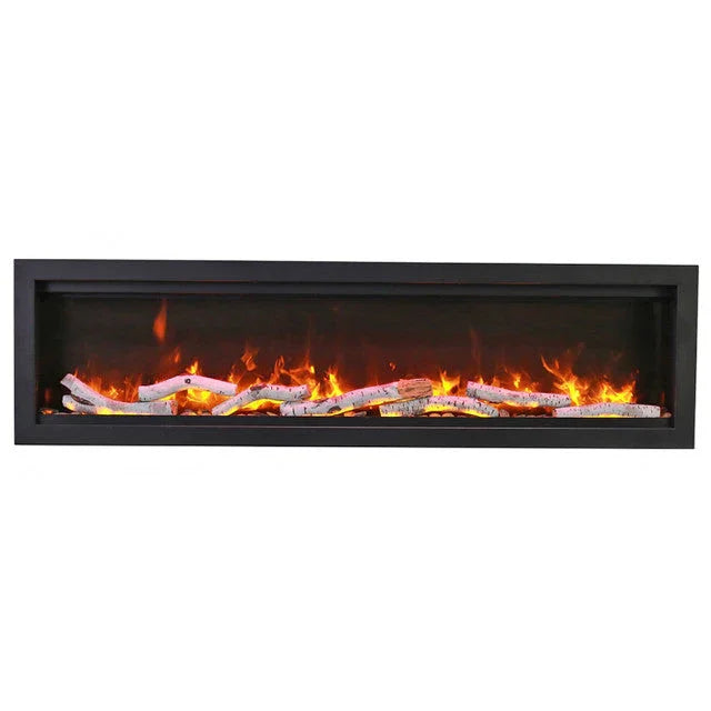 Amantii Symmetry Bespoke 60 Inch Indoor or Outdoor Built-In Electric Fireplace - Green Vista Living