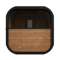 SaunaLife Model CL12GCP Cube-Series Outdoor Home Sauna with Heater SaunaLife