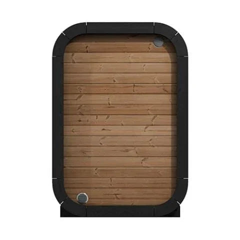 SaunaLife Model CL3G Cube-Series Outdoor Home Sauna Kit | 2 Persons - Green Vista Living