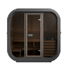 SaunaLife Model CL5G Cube-Series Outdoor Sauna | 4 Persons