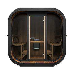 SaunaLife Model CL7G Cube-Series Outdoor Sauna | 6 Persons