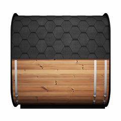 SaunaLife Model CL7G Cube-Series Outdoor Sauna | 6 Persons - Green Vista Living