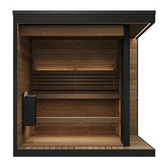 SaunaLife Model GL6 Outdoor Sauna Kit | 6 Persons - Green Vista Living