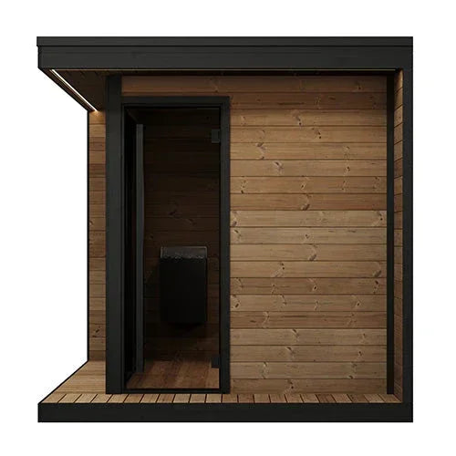 SaunaLife Model GL6 Outdoor Sauna Kit | 6 Persons - Green Vista Living