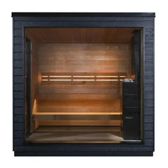 SaunaLife Model G6 Pre-Assembled Outdoor Home Sauna | 5 Persons - Green Vista Living