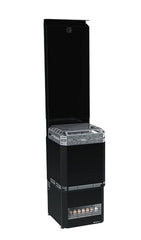Saunum Air L 13 Sauna Heater, Air Series, 13kW Sauna Heater w/Climate Equalizer, Black - Green Vista Living