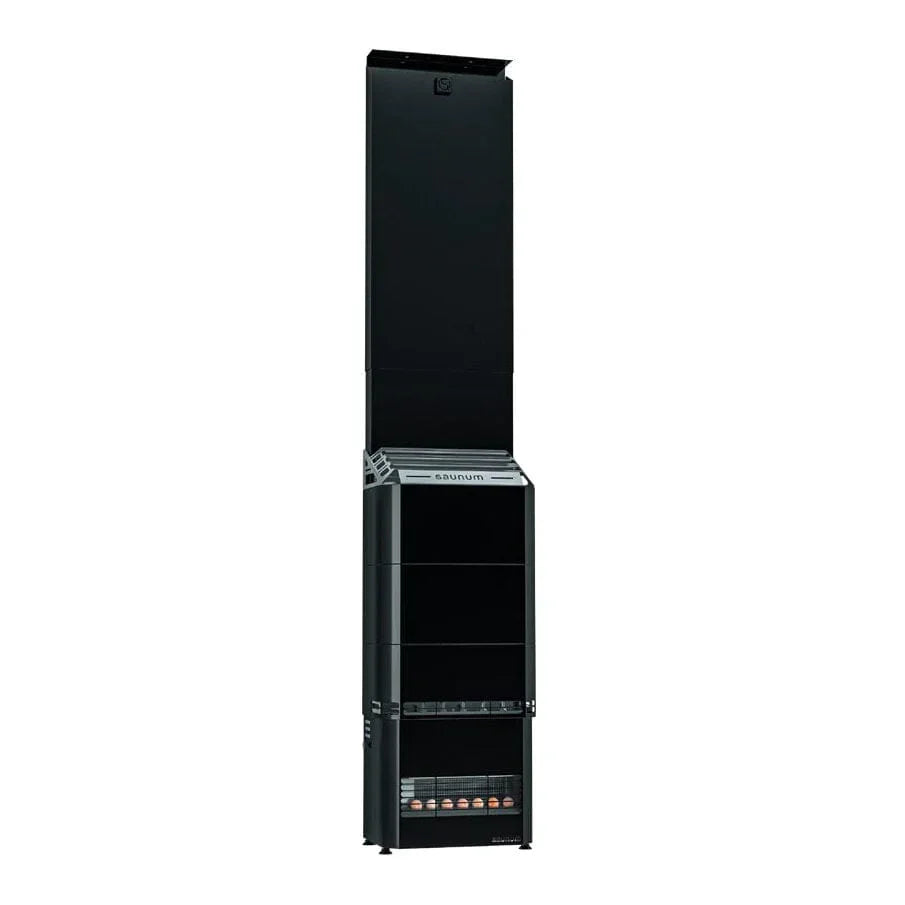 Saunum Air L 15 Sauna Heater, Air Series, 15.2kW Sauna Heater w/Climate Equalizer, Black - Green Vista Living