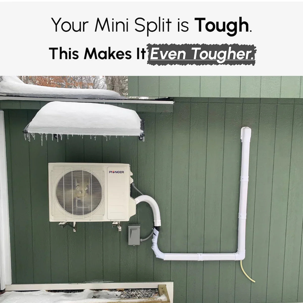EliteGuard™ Outdoor Metal Shelter for Mini Split Condensing Units - Green Vista Living