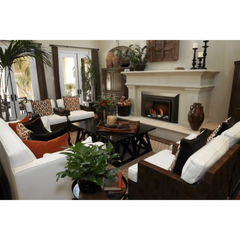 Sierra Flame by Amantii 30" Abbot Direct Vent Linear Gas Fireplace - Green Vista Living