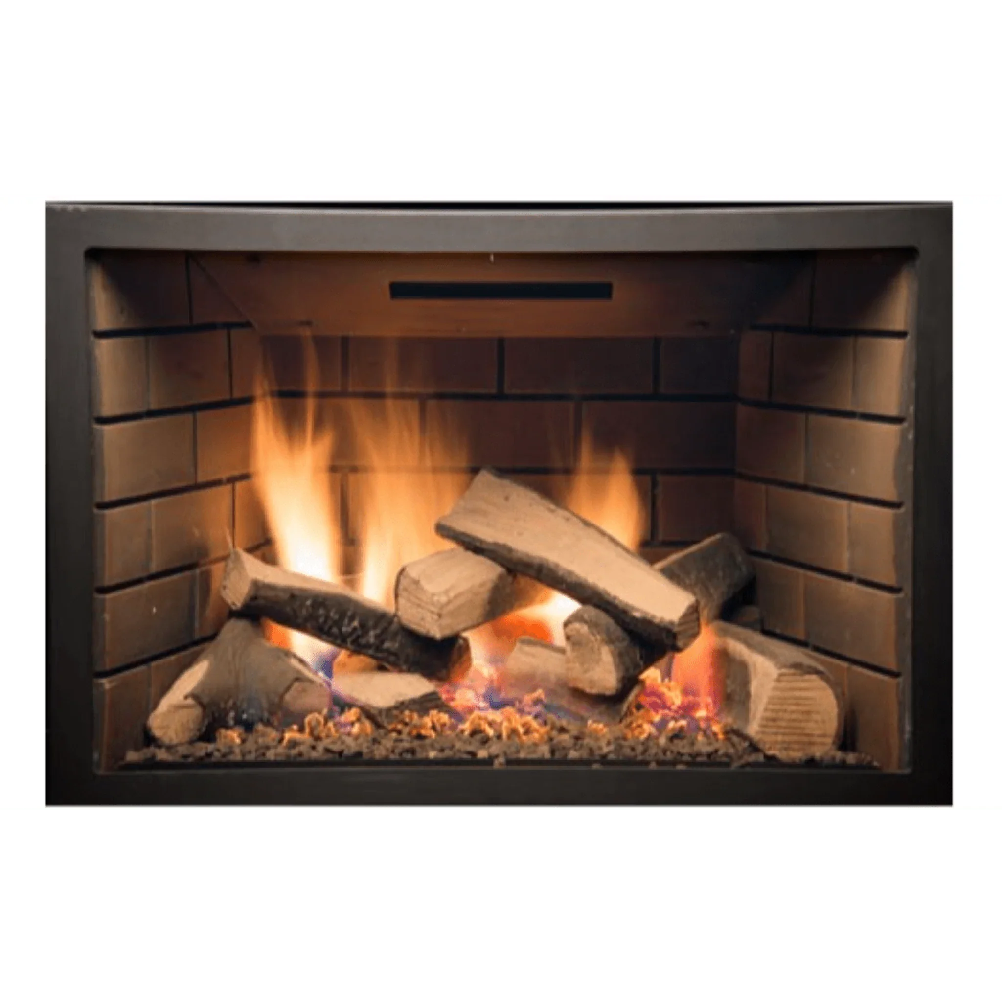 Sierra Flame by Amantii 30" Abbot Direct Vent Linear Gas Fireplace - Green Vista Living