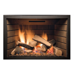 Sierra Flame by Amantii 30" Abbot Direct Vent Linear Gas Fireplace - Green Vista Living