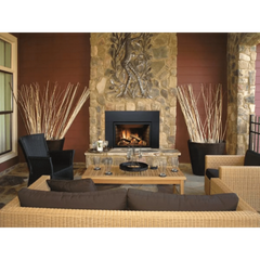 Sierra Flame by Amantii 30" Abbot Direct Vent Linear Gas Fireplace - Green Vista Living
