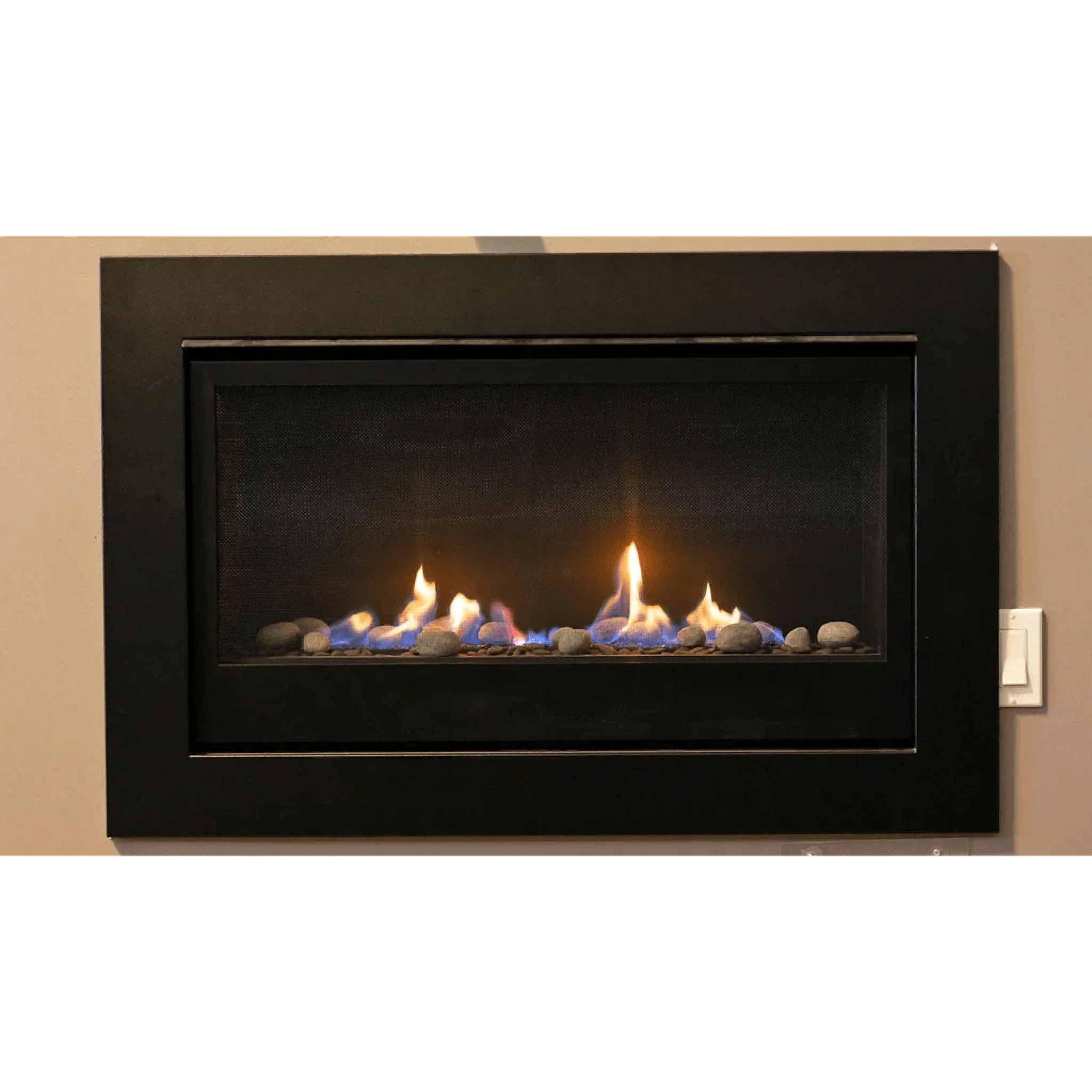 Sierra Flame by Amantii 36" Boston Linear Direct Vent Gas Fireplace - Green Vista Living