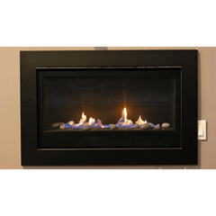 Sierra Flame by Amantii 36" Boston Linear Direct Vent Gas Fireplace - Green Vista Living