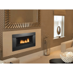 Sierra Flame by Amantii 36" Newcomb Direct Vent Linear Gas Fireplace - Green Vista Living